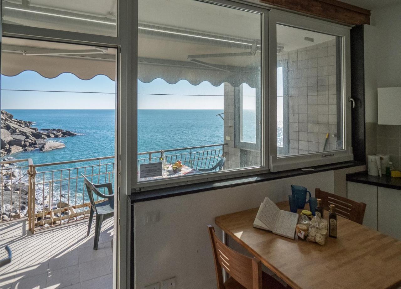 Unda De Ma Sea View Terrace Apartment Вернаца Екстериор снимка